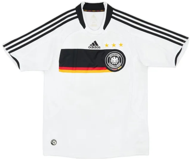 adidas 2008-09 Germany Home Shirt - 7/10 - (L.Boys)