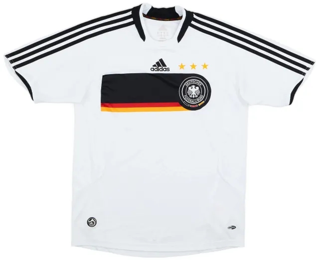adidas 2008-09 Germany Home Shirt - 8/10 - (L.Boys)