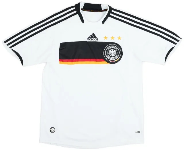 adidas 2008-09 Germany Home Shirt - 9/10 - (XL.Boys)