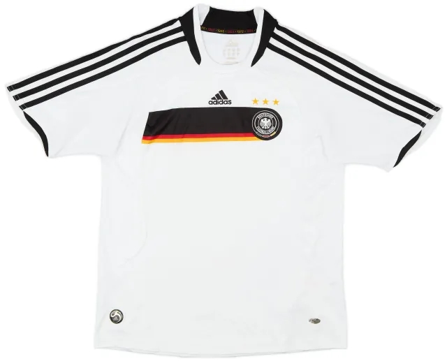 adidas 2008-09 Germany Home Shirt - 7/10 - (M.Boys)