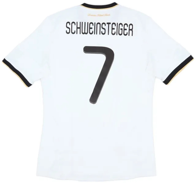 adidas 2010-11 Germany Home Shirt Schweinsteiger #7 - 6/10 - (M)