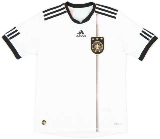 adidas 2010-11 Germany Home Shirt - 9/10 - (L.Boys)