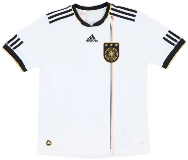 adidas 2010-11 Germany Home Shirt - 9/10 - (L.Boys)