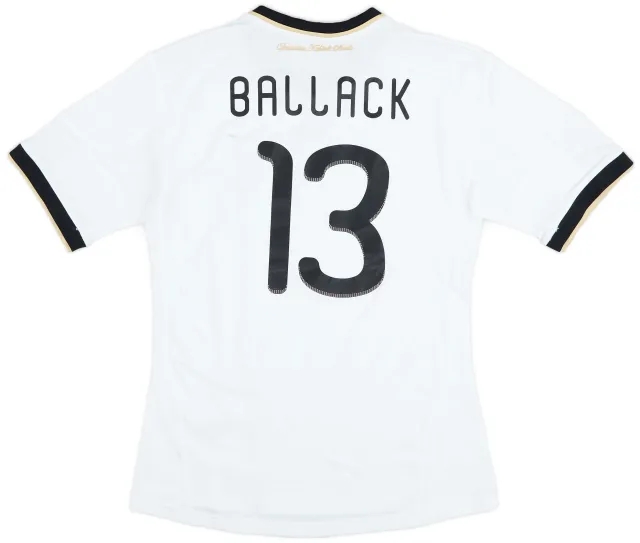 adidas 2010-11 Germany Home Shirt Ballack #13 - 6/10 - (S)