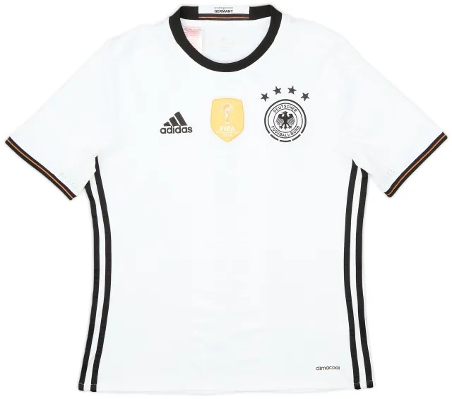 adidas 2015-16 Germany Home Shirt - 8/10 - (L.Boys)