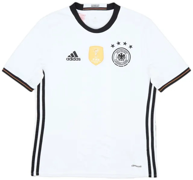 adidas 2015-16 Germany Home Shirt - 8/10 - (L.Boys)