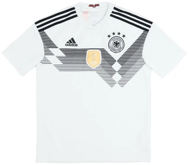adidas 2018-19 Germany Home Shirt - 7/10 - (XL.Boys)