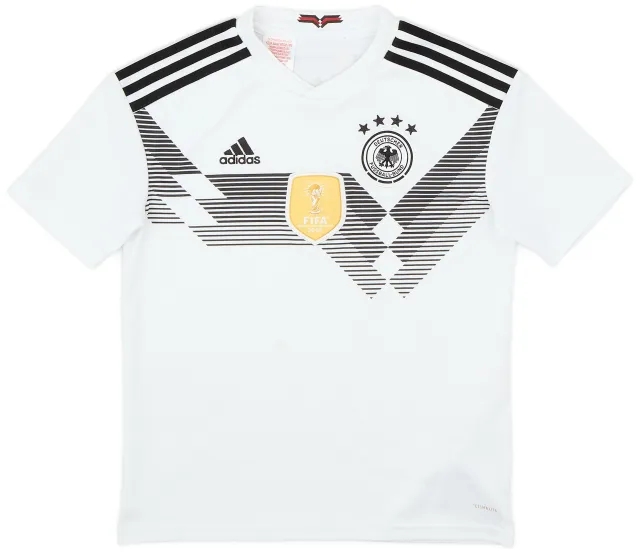 adidas 2018-19 Germany Home Shirt - 6/10 - (M.Boys)