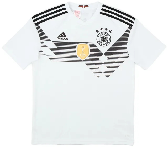 adidas 2018-19 Germany Home Shirt - 7/10 - (XL.Boys)