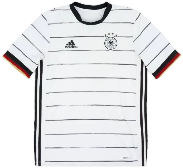 adidas 2020-21 Germany Home Shirt - 8/10 - (XL.Boys)