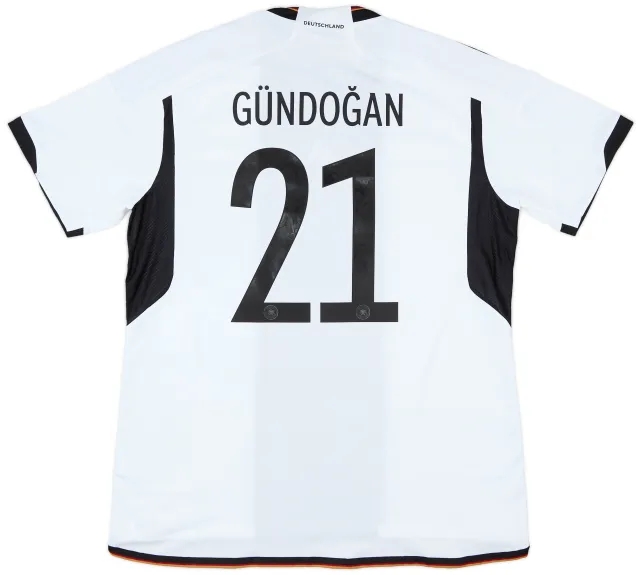 adidas 2022-23 Germany Home Shirt Gundogan #21 (XL)