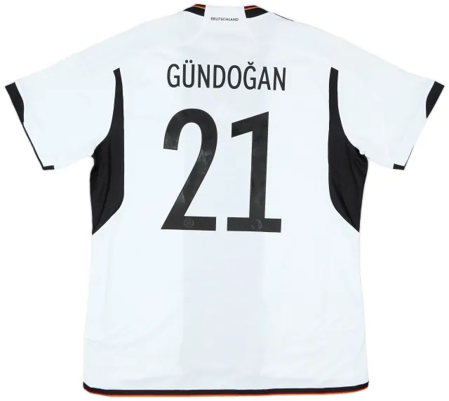 adidas 2022-23 Germany Home Shirt Gundogan #21 (XL)