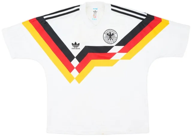 adidas 1988-90 West Germany Home Shirt - 8/10 - (S/M)