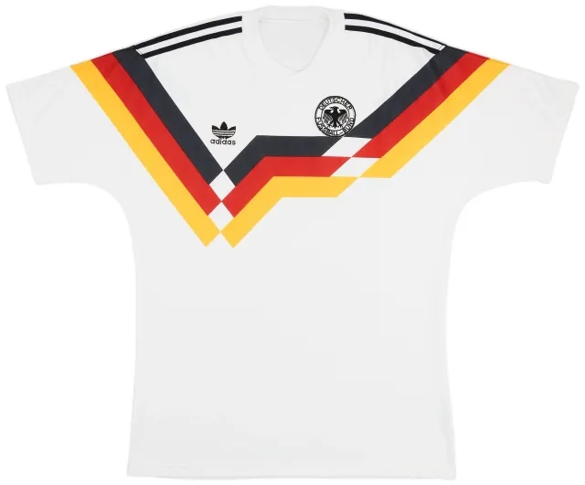 adidas 1988-90 West Germany Home Shirt - 9/10 - (L)