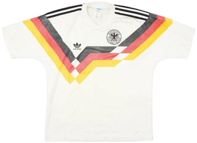 adidas 1988-90 West Germany Home Shirt - 7/10 - (L)