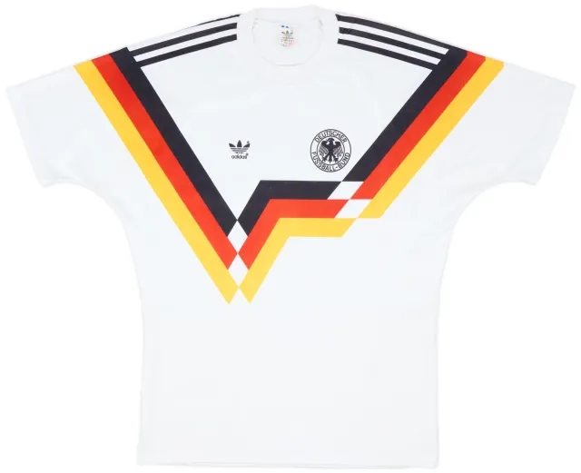 adidas 1988-90 West Germany Home Shirt - 8/10 - (M)