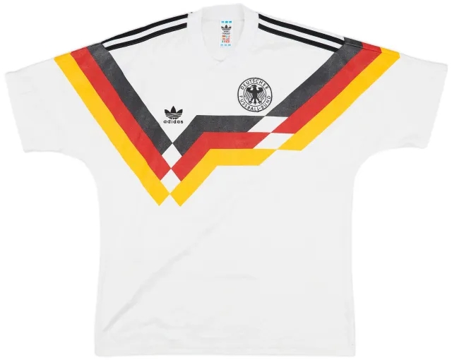 adidas 1988-90 West Germany Home Shirt - 9/10 - (L)