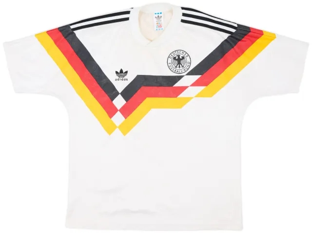 adidas 1988-90 West Germany Home Shirt - 8/10 - (M)