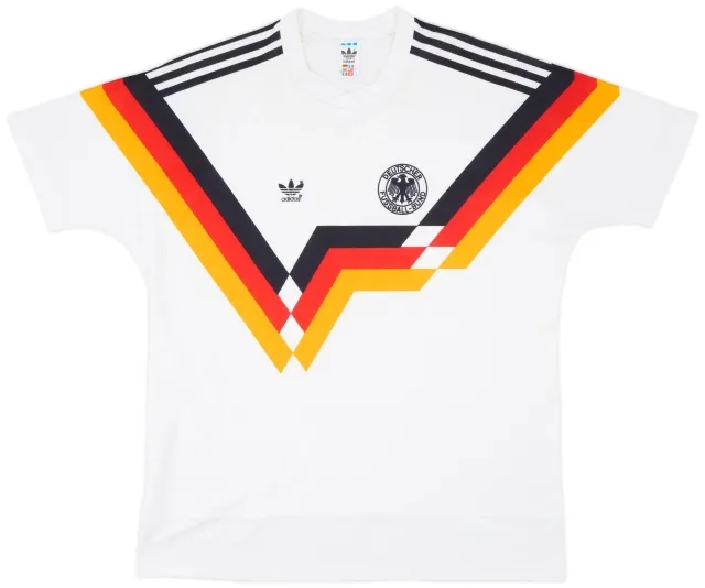 adidas 1988-90 West Germany Home Shirt - 9/10 - (L)
