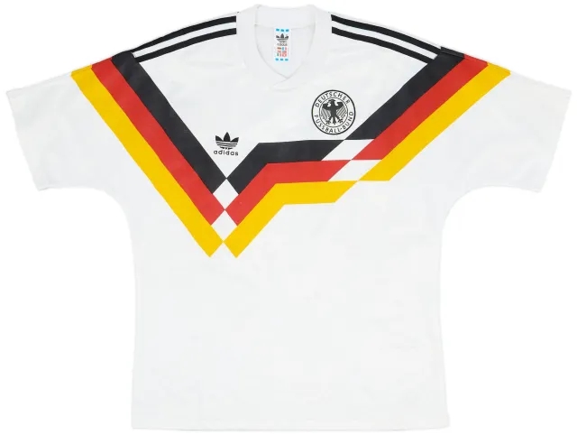 adidas 1988-90 West Germany Home Shirt - 8/10 - (M)