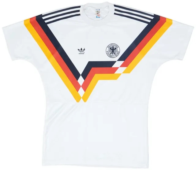 adidas 1988-90 West Germany Home Shirt - 8/10 - (L)