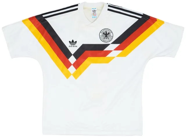 adidas 1988-90 West Germany Home Shirt - 8/10 - (M/L)