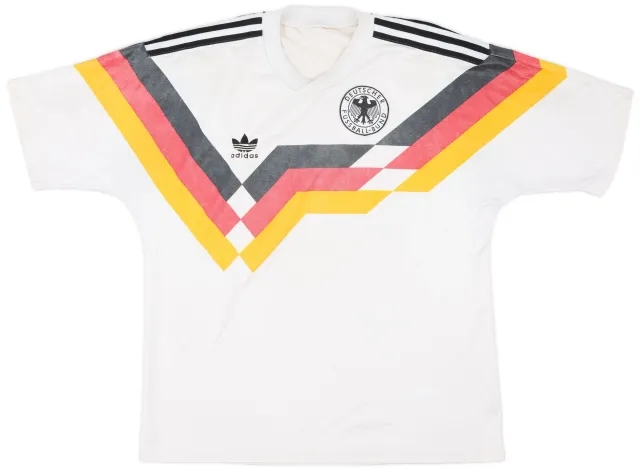 adidas 1988-90 West Germany Home Shirt - 7/10 - (L)