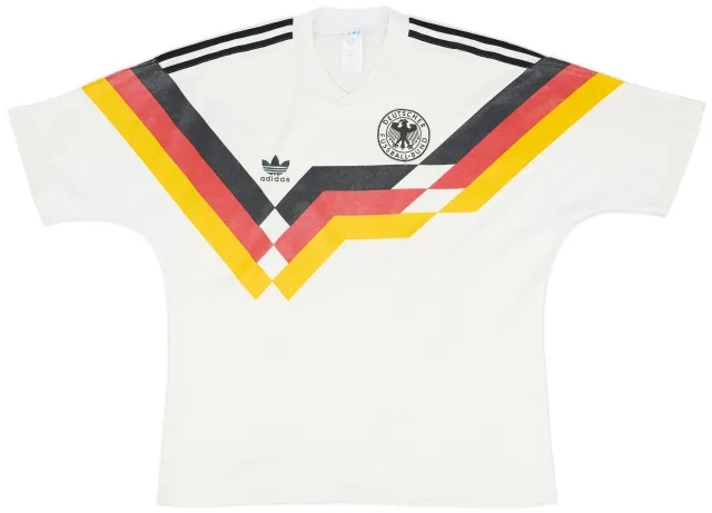 adidas 1988-90 West Germany Home Shirt - 9/10 - (L)