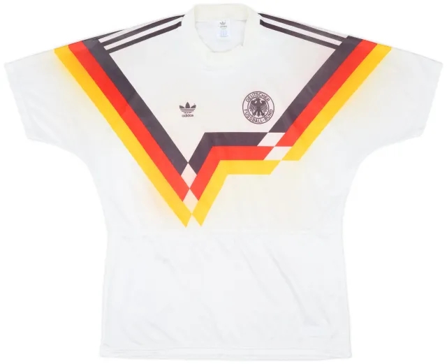 adidas 1988-90 West Germany Home Shirt - 7/10 - (L)