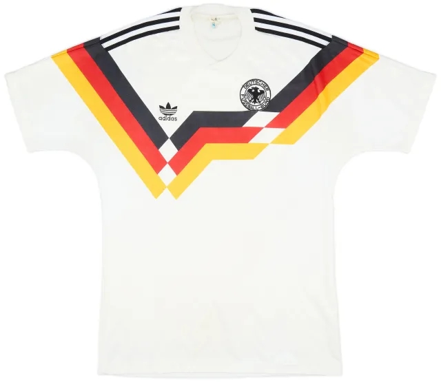 adidas 1988-90 West Germany Home Shirt - 7/10 - (M/L)