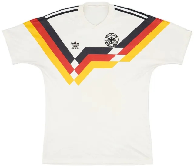 adidas 1988-90 West Germany Home Shirt - 9/10 - (L)