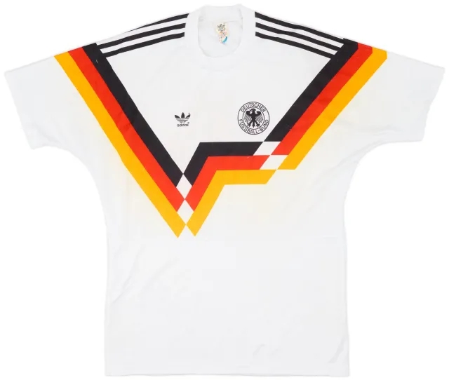 adidas 1988-90 West Germany Home Shirt - 8/10 - (M)