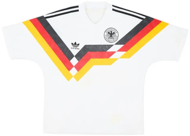 adidas 1988-90 West Germany Home Shirt - 8/10 - (M)