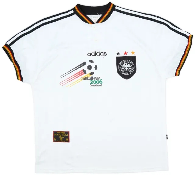 adidas 1996-98 Germany WM2006 Home Shirt - 6/10 - (XL)