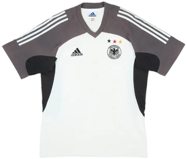 2002-03 Germany adidas Cotton Tee - 5/10 - (S)