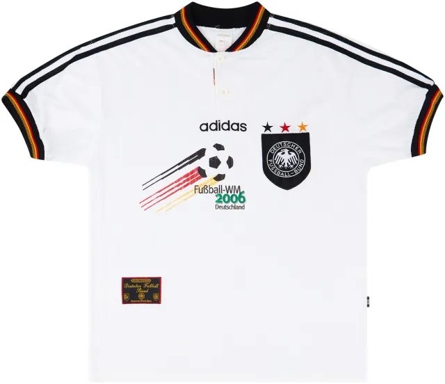 adidas 1996-98 Germany WM2006 Home Shirt - 6/10 - (XL)