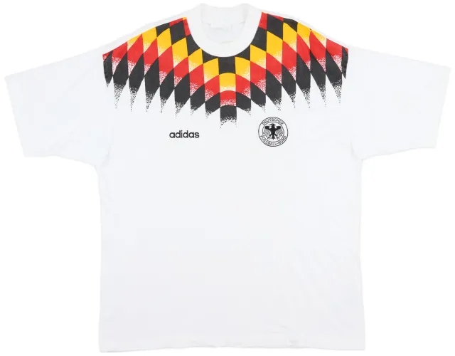 1994-96 Germany adidas Cotton Tee - 10/10 - (XL)