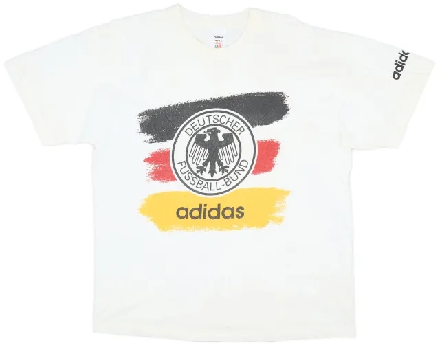 1998-99 Germany adidas Cotton Tee - 6/10 - (L)