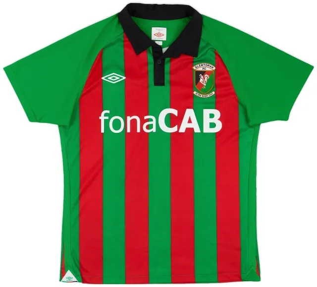 Umbro 2010-11 Glentoran Home Shirt - 9/10 - (S)