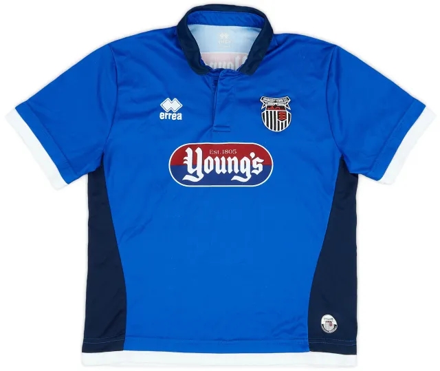 Errea 2014-15 Grimsby Town Away Shirt - 9/10 - (XXS)