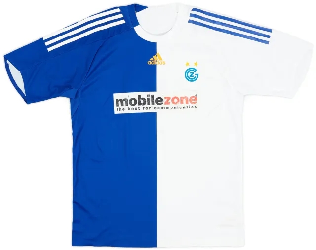 adidas 2008-10 Grasshoppers Player Issue Home Shirt - 5/10 - (XL.Boys)