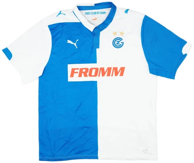 Puma 2014-15 Grasshoppers Home Shirt - 8/10 - (XL)