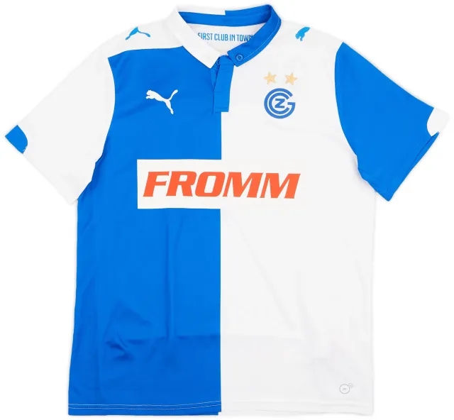Puma 2014-15 Grasshoppers Home Shirt - 6/10 - (XXL.Boys)