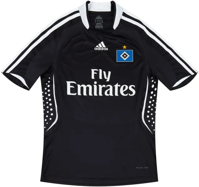 adidas 2007-08 Hamburg Player Issue GK Shirt - 7/10 - (S)
