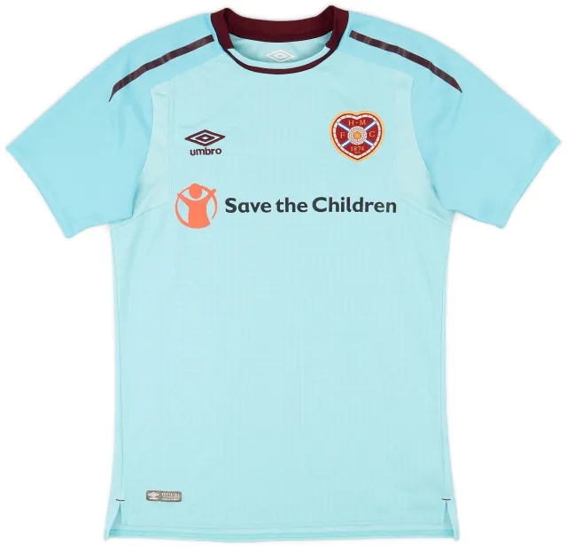 Umbro 2017-18 Hearts Away Shirt - 9/10 - (S)