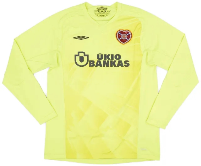 Umbro 2009-10 Hearts GK Shirt - 7/10 - (L)