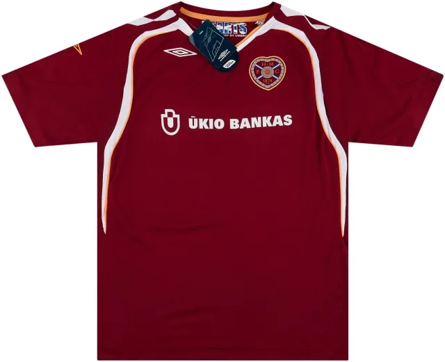 Umbro 2007-08 Hearts Home Shirt Women's (XL)