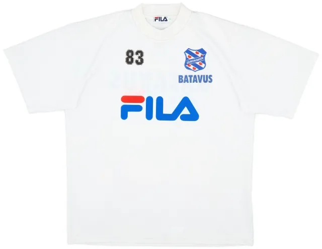 1998-00 Heerenveen Player Issue Fila Training Shirt #83 - 8/10 - (XL)