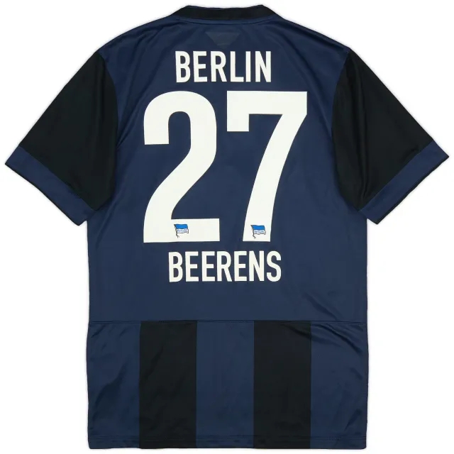 Nike 2014-15 Hertha Berlin Away Shirt Beerens #27 - 9/10 - (S)