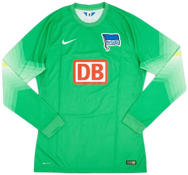 Nike 2014-15 Hertha Berlin Player Issue GK Shirt - 7/10 - (L)